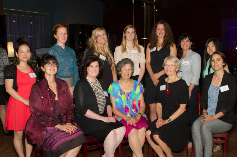 picture of previous Seattle AWIS scholarship winners